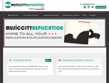 Tablet Screenshot of mcreplication.com